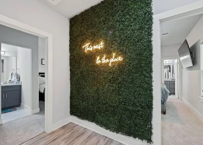 Modern 2024 Townhome With Indoor Hoops Huge Tvs And Gray Chic Design