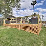 Waterfront San Jacinto River Home With Boat Slip!