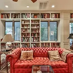 Artist\'S Library With A Private Swimming Pool