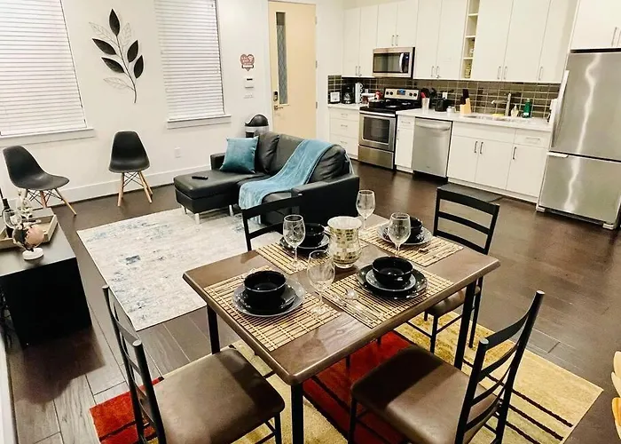 New Apart Midtown - 5Min Stadium/Parks/Museum