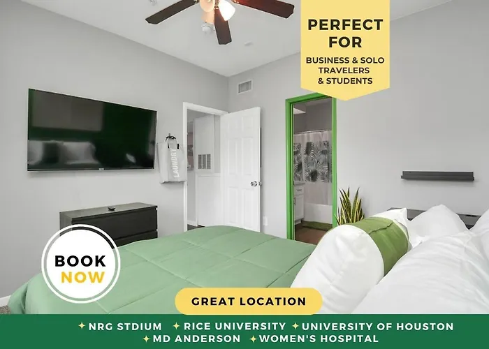 Nrg, Rice U, Md Anderson, Med Ctr, Pool, 500Mbps Wi Fi