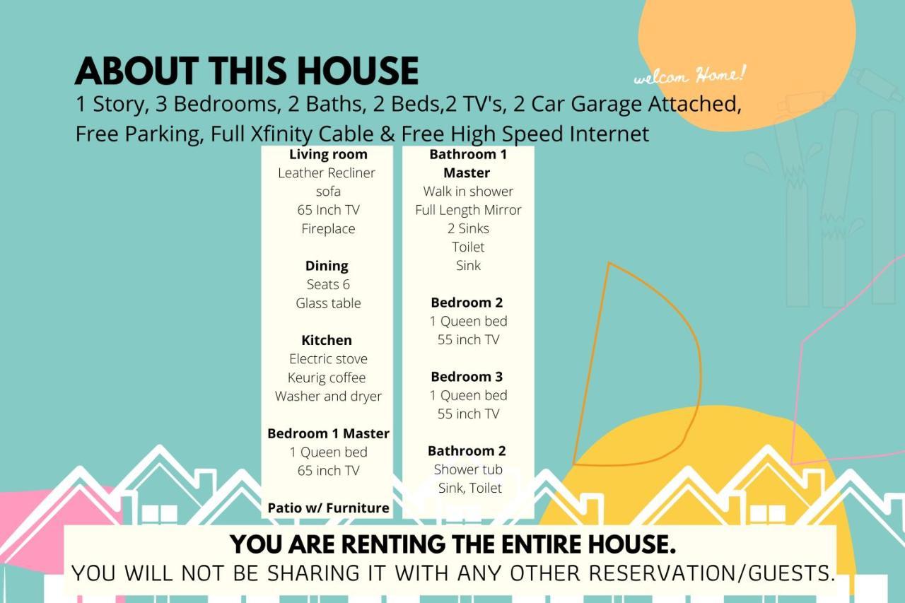 Rodeo, Grb, Nrg, Galleria, Medical Center, Mm Park, Galveston - Breakwood Holiday home Houston