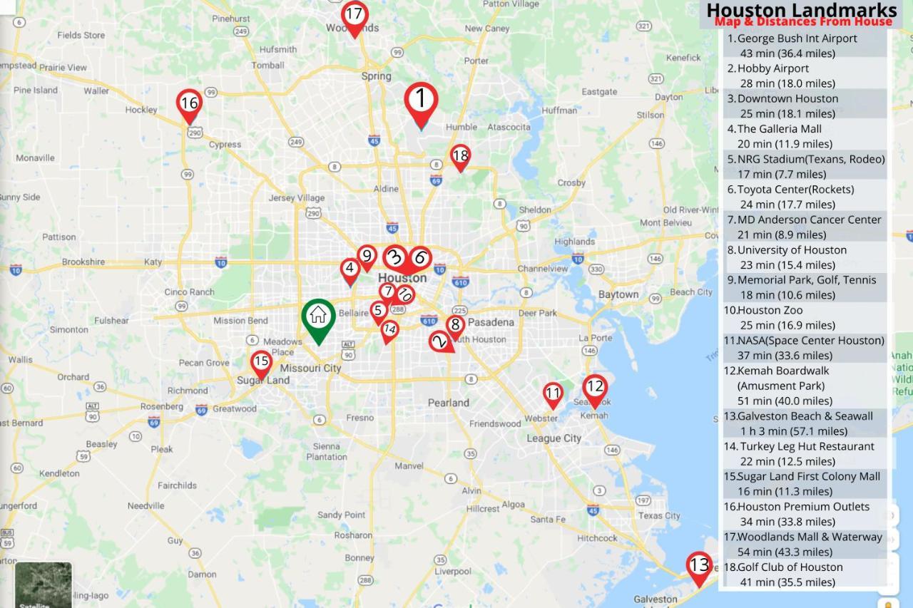 Sw Houston, Nrg, Grb, Mm Park, Downtown, Galleria - Braes Forest *