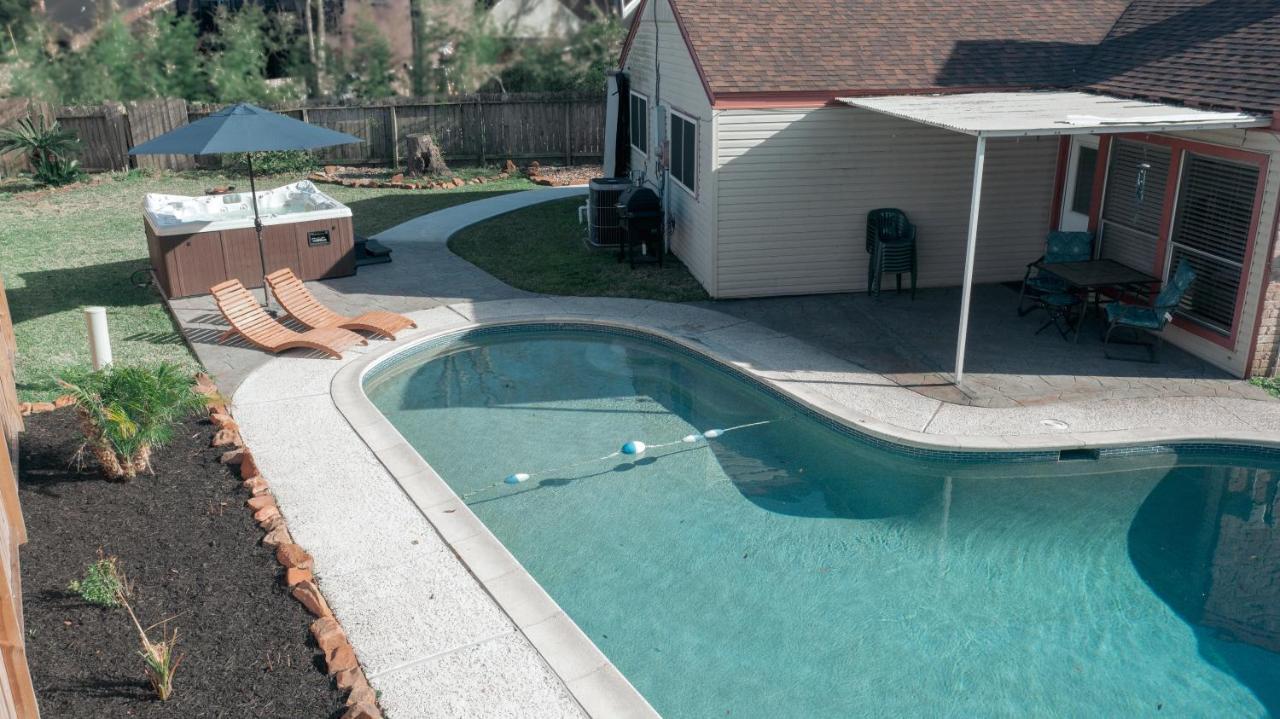 Holiday home 1976houstongem Luminous Pvtpool & Hottub Dt20mins For Lrg Families 6beds 2bath *