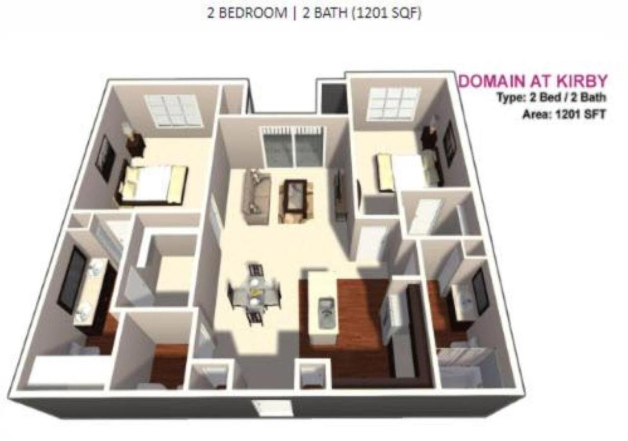 Inviting 2br - Gym, Pool, Biz Center & Free Parking! Walk 2 Nrg Stadium! Near Med Ctr, Galleria, & Rice Village *