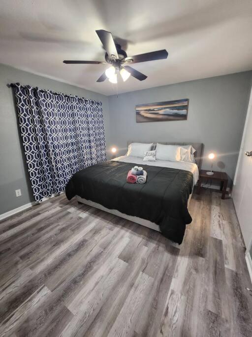 Apartment Blue Shark *b2* @ Bellaire 1br King Near Medical Center Houston