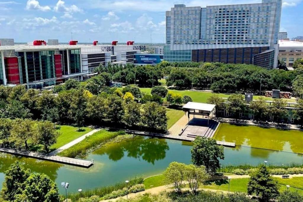 Sodo Gem: Rooftop Skyline Pool Parking Wi-fi Apartment Houston