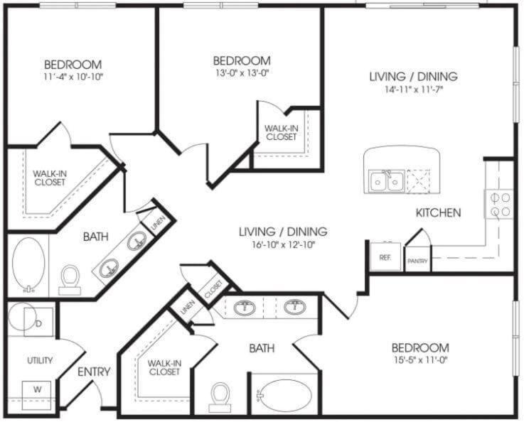 Jade At Millennium - 3 Bed In Houston