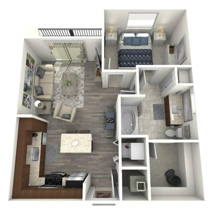 Apartment Apt In The Heart Of Dtwn Hou Free Parking *