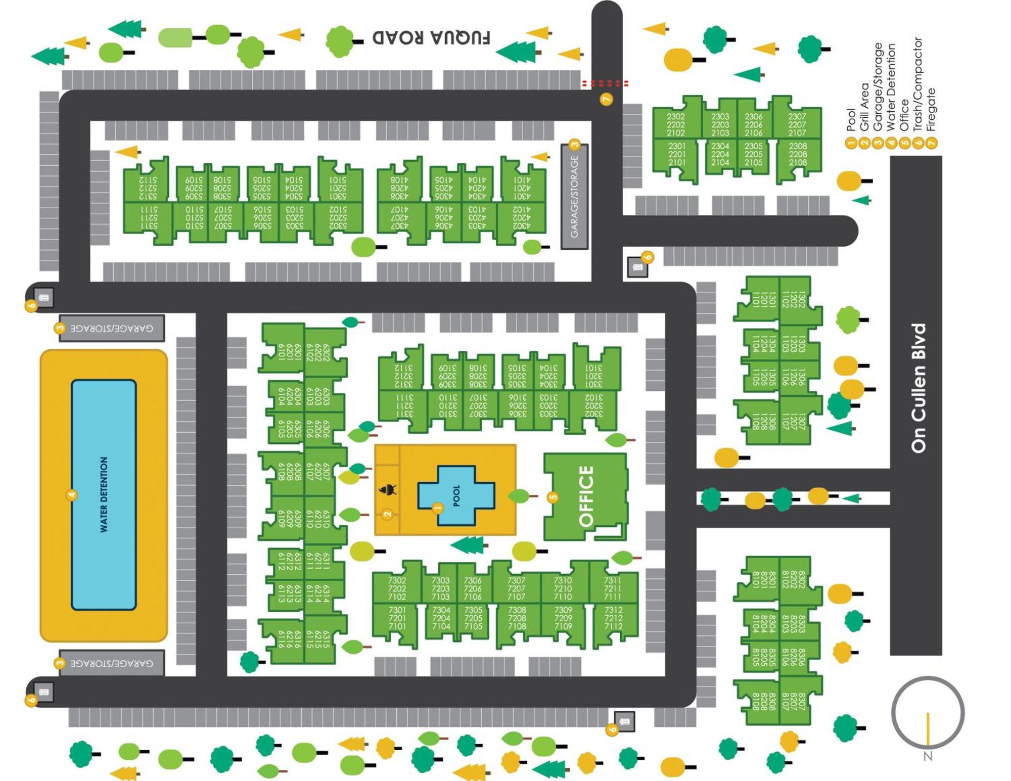 Apartment Cullen 6103 I New Construction 1bd I Gated