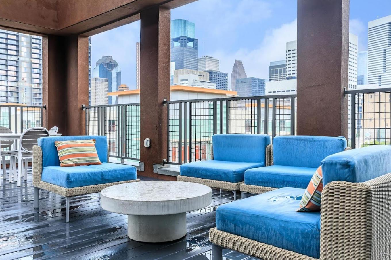 Apartment U3 Penthouse Houstonw Car Astros W Skyline-view *