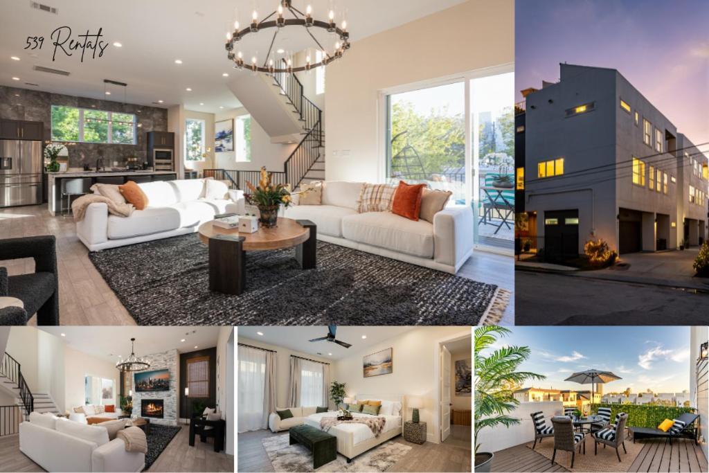 Luxury Finishes Sleeps 10 Spacious Layout Private Rooftop & Bbq & Mini Gym - Close To Everything Houston