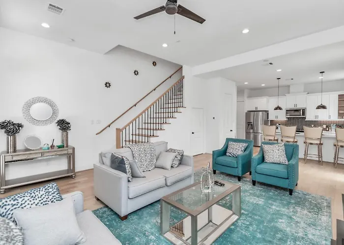 Tranquil Downtown Escape With Backyard