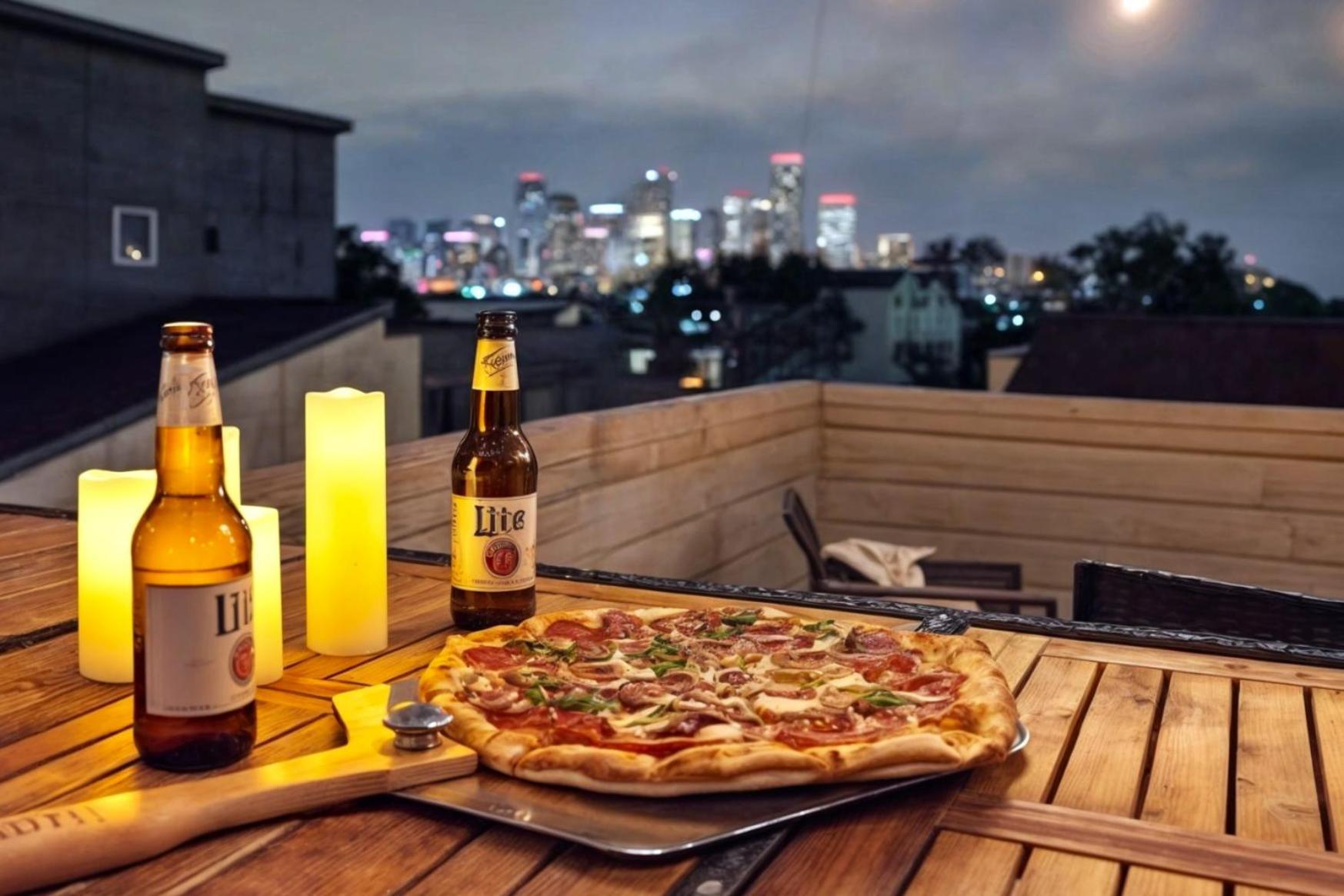 Private Rooftop In Houston's Downtown! Pizza Oven And Skyline Views Houston