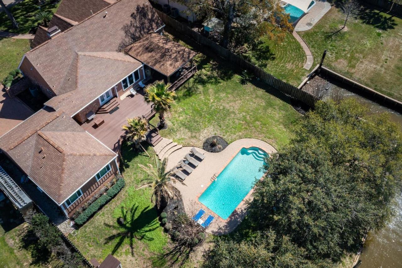Bayfront Luxury Oasis W Pool Close To Nasa Kemah