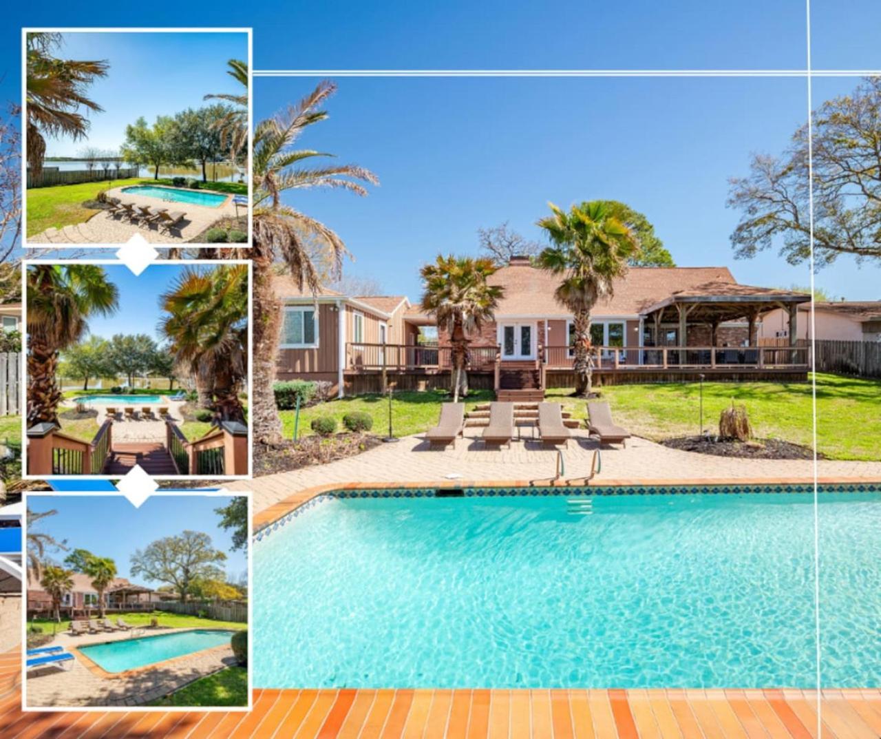 Bayfront Luxury Oasis W Pool Close To Nasa Kemah * Houston